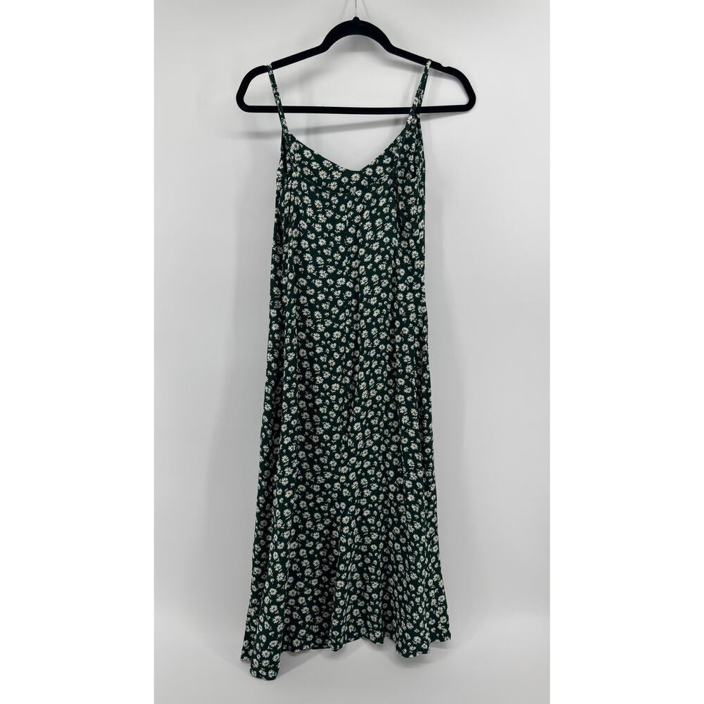 Reformation Crimini Slip Midi Dress Size 2 NWT $148 Green Ditsy Floral Summer - Picture 7 of 10